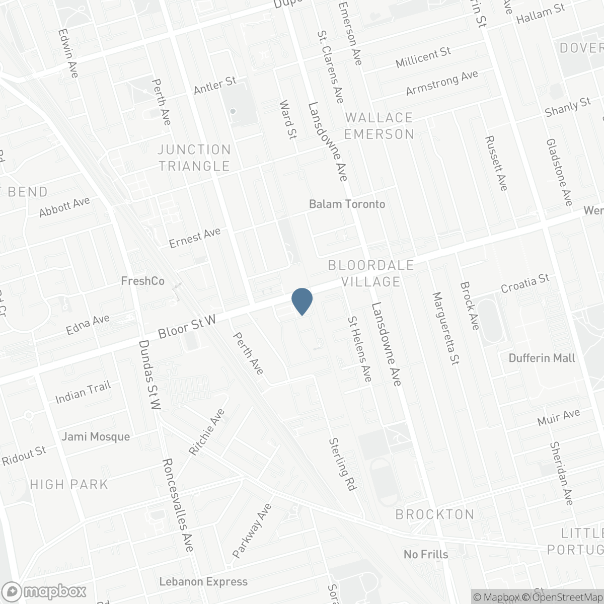 1402 - 1369 BLOOR STREET W, Toronto, Ontario M6P 4J4